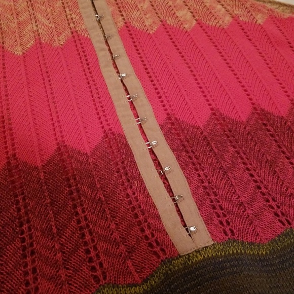 Free People loose knit tunic color block - Picture 2 of 7